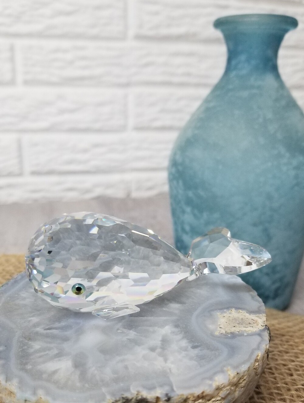 Swarovski Retired Smiley Whale ( Moby Dick)